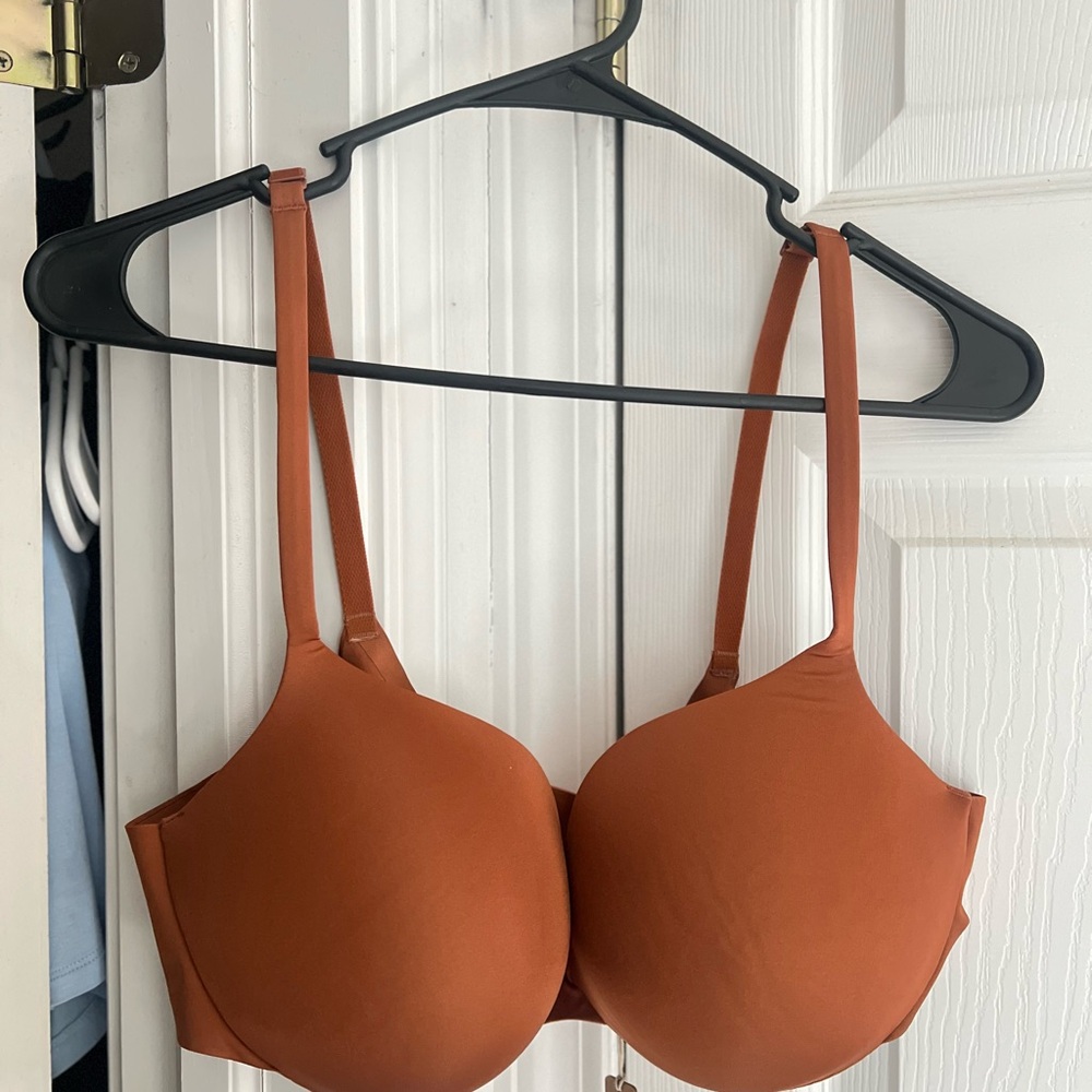 SKIMS Bronze push up plunge bra/ ultimate collection